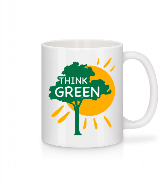 Think Green - Mug - White - Front