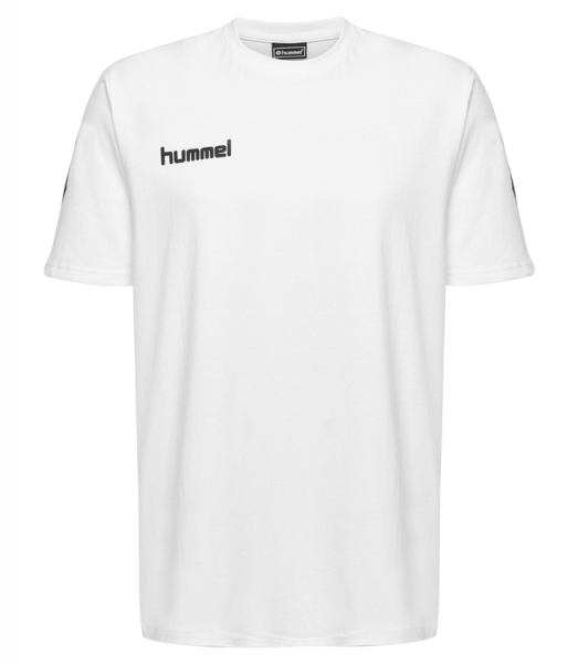 Männer Hummel Go Cotton T-Shirt S/S - Weiß - Vorne