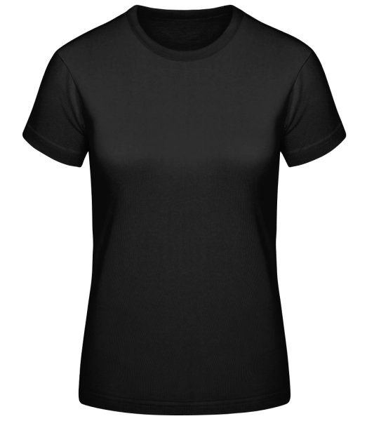 Frauen Standard T-Shirt - Schwarz - Vorne