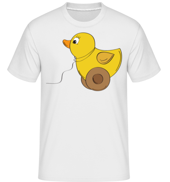 Baby Comic - Duck -  Shirtinator Men's T-Shirt - White - Front