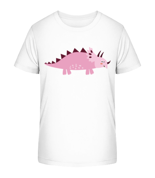 Triceratops - Kid's Bio T-Shirt Stanley Stella - White - Front