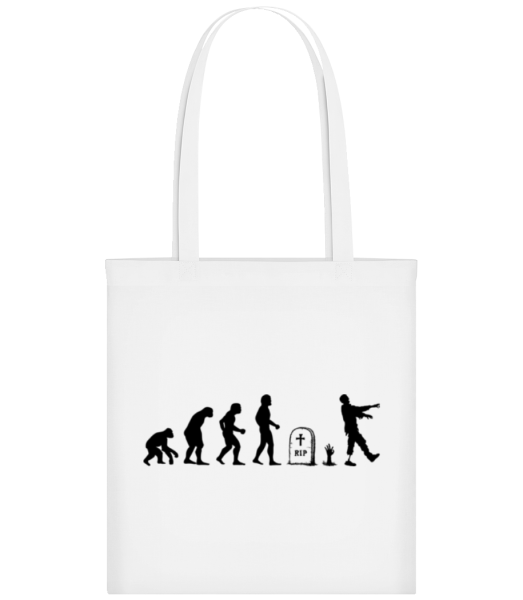 Halloween Evolution - Stofftasche - Weiß - Vorne