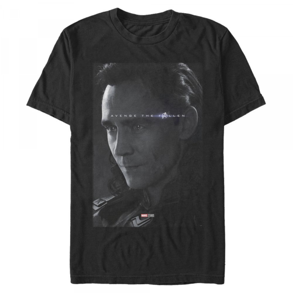 Marvel - Avengers Endgame - Loki Avenge - Men's T-Shirt - Black - Front