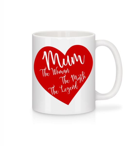 Mum - The Legend - Mug - White - Front