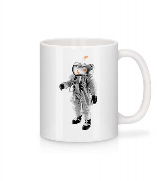 Goldfish Astronaut - Mug - White - Front