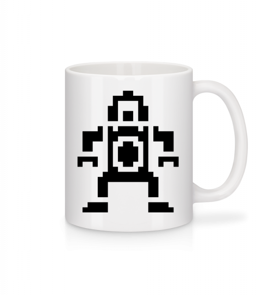 Pixel Robot - Mug - White - Front