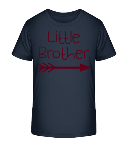 Little Brother - Kid's Bio T-Shirt Stanley Stella - Navy - Front