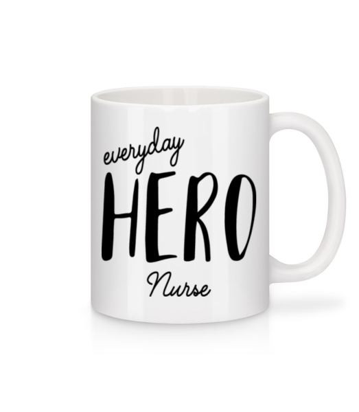 Everyday Hero Nurse - Tasse - Weiß - Vorne