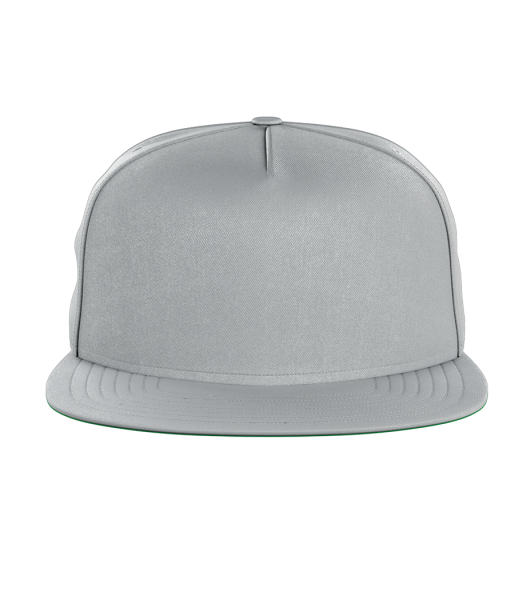 Snapback Cap - Grau - Vorne