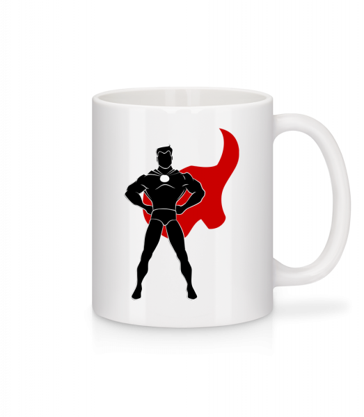 Superhero Standing - Tasse - Weiß - Vorn
