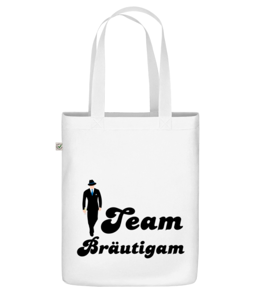 Team Bräutigam - Bio Tasche - Weiß - Vorne