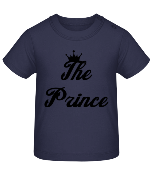 The Prince - Baby T-Shirt - Navy - Front