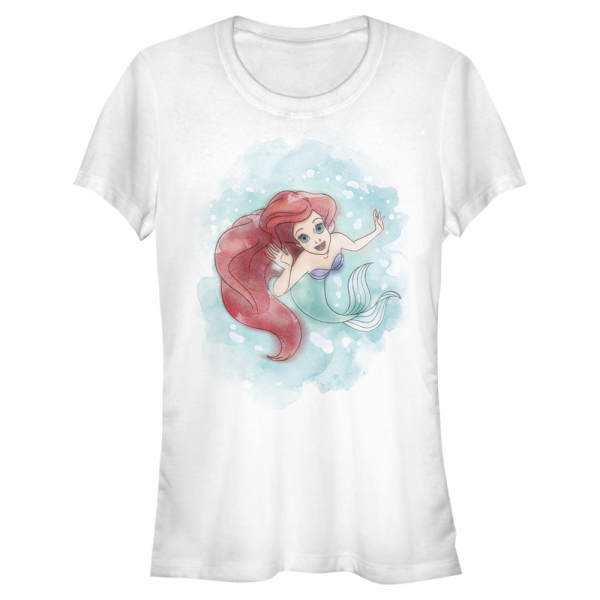 Disney - The Little Mermaid - Malá mořská víla Sea Colors - Women's T-Shirt - White - Front