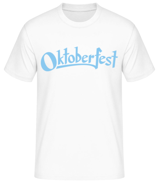 Oktoberfest - Männer Basic T-Shirt - Weiß - Vorne