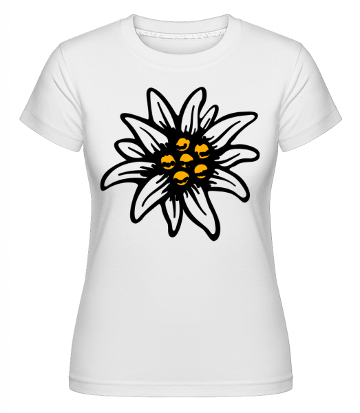 Edelweiss -  Shirtinator Women's T-Shirt - White - Vorn