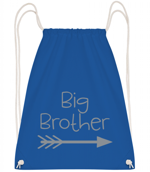 Big Brother - Drawstring Backpack - Royal blue - Vorn