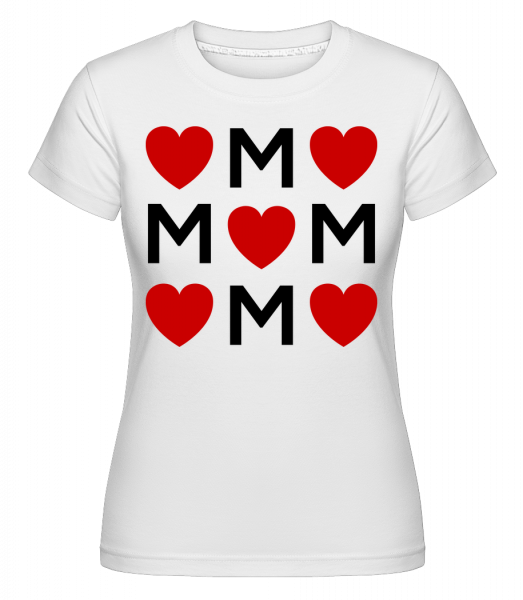 Mutter Liebe - Shirtinator Frauen T-Shirt - Weiß - Vorn