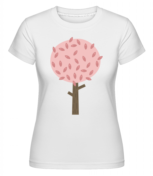 Autumn Tree -  Shirtinator Women's T-Shirt - White - Front