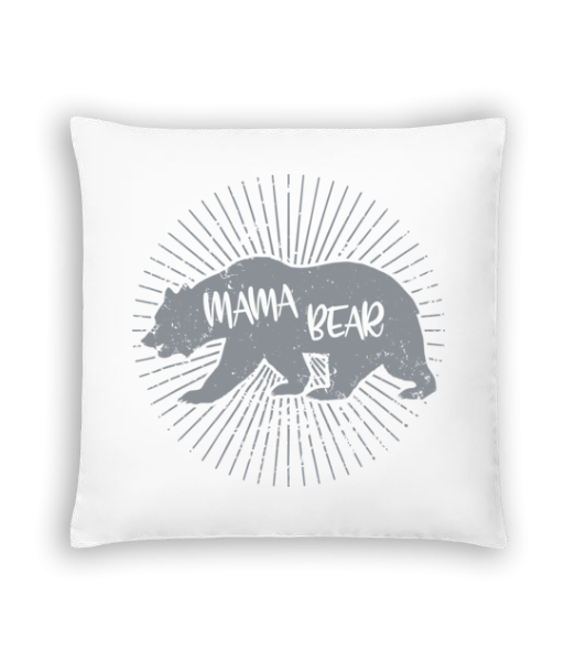 Mama Bear - Cushion - White - Front