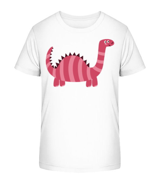 Sauropoden - Kinder Bio T-Shirt Stanley Stella - Weiß - Vorne