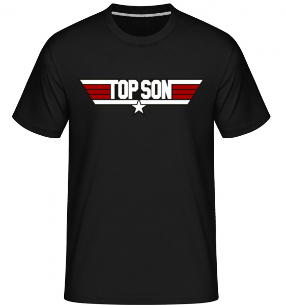 Top Son - Shirtinator Männer T-Shirt - Schwarz - Vorne