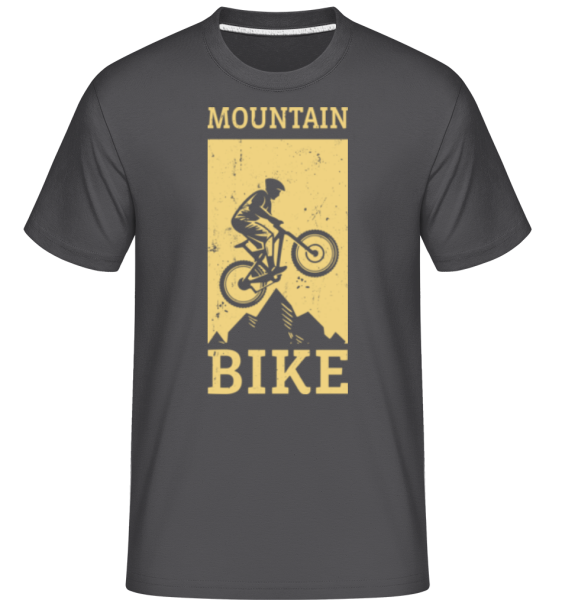 Mountain Bike -  Shirtinator Men's T-Shirt - Anthracite - Front