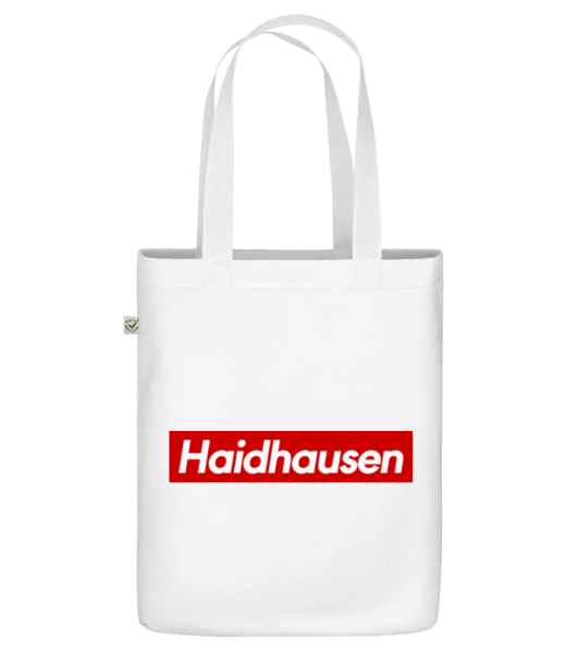 Haidhausen - Bio Tasche - Weiß - Vorne