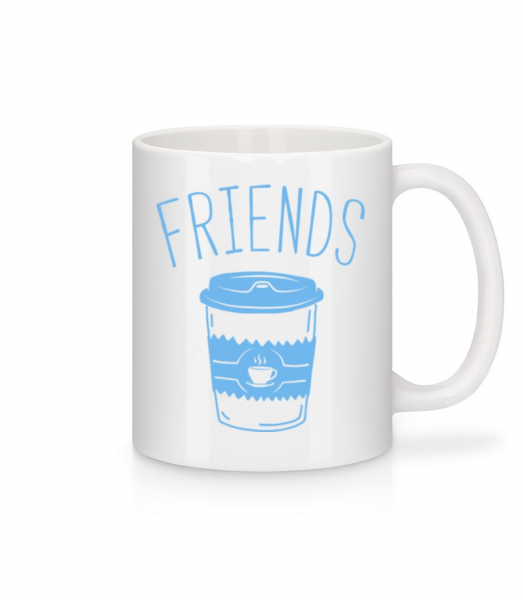 Friends Coffee - Tasse - Weiß - Vorne