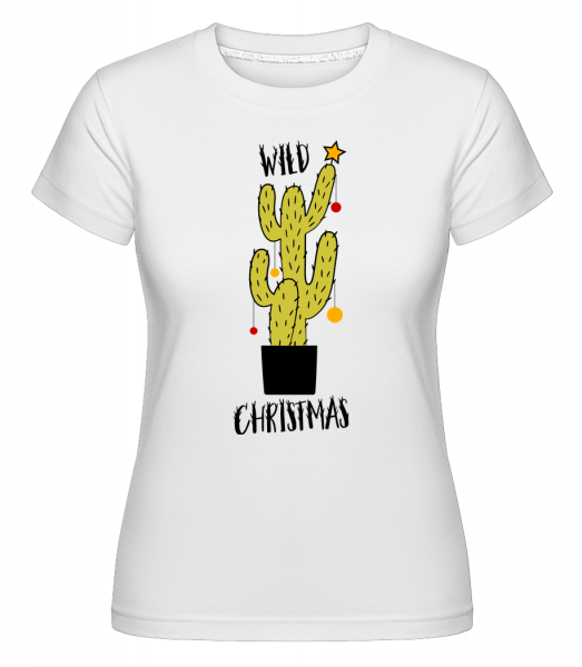 Wild Christmas -  Shirtinator Women's T-Shirt - White - Vorn