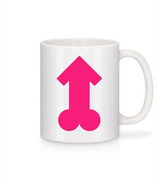 Pink Penis - Mug - White - Front