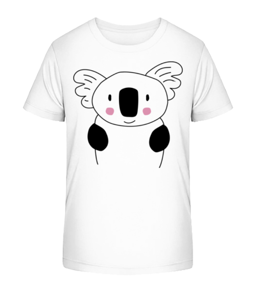 Cute Koala - Kid's Bio T-Shirt Stanley Stella - White - Front