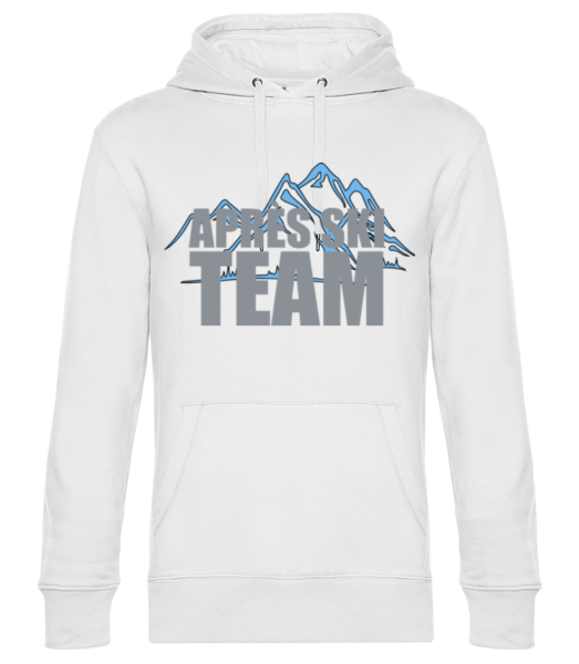 Après Ski Team - Unisex Premium Hoodie - Weiß - Vorne