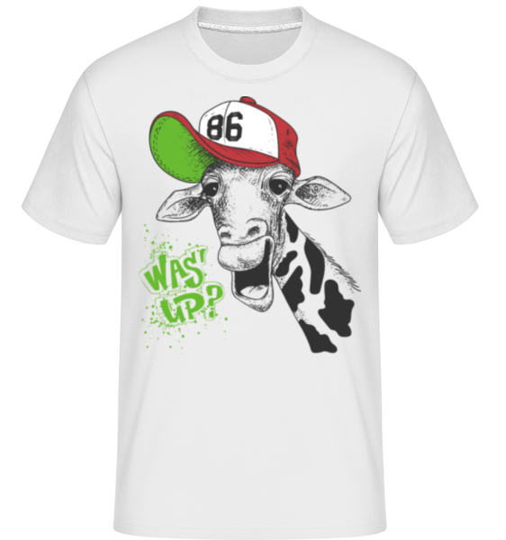 What's up? - Shirtinator Männer T-Shirt - Weiß - Vorne