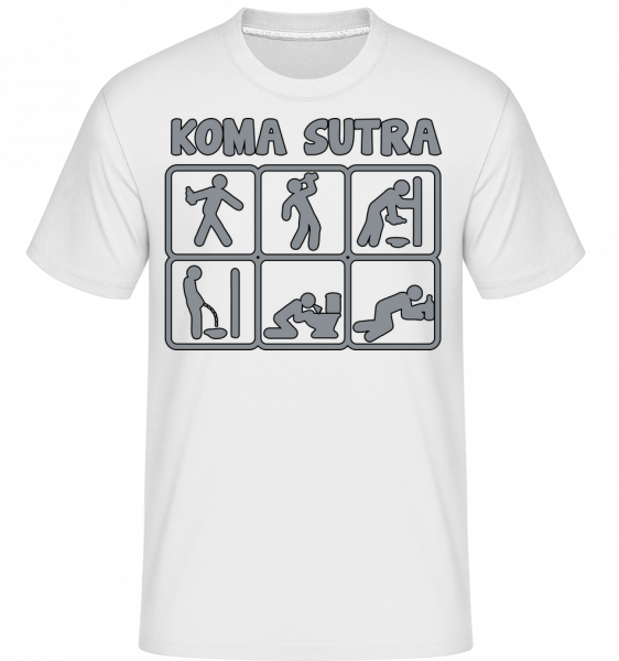 Koma Sutra - Shirtinator Männer T-Shirt - Weiß - Vorn