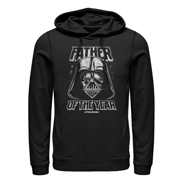 Star Wars - Darth Vader Father Year - Vatertag - Unisex Hoodie - Schwarz - Vorne