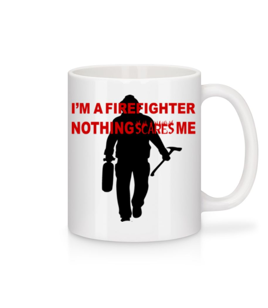 I'm A Firefighter - Tasse - Weiß - Vorne