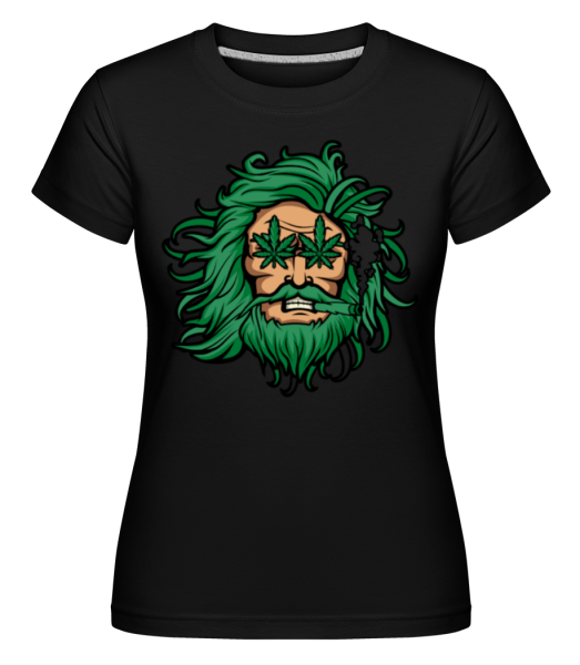 Zeus Weed -  Shirtinator Women's T-Shirt - Black - Front