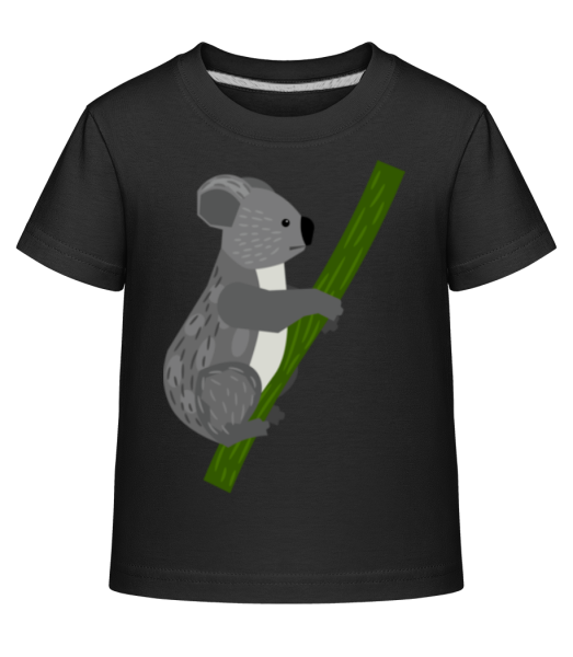Koala - Kid's Shirtinator T-Shirt - Black - Front