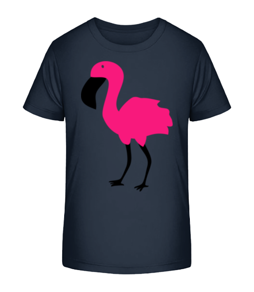 Flamingo Comic Kids - Kinder Bio T-Shirt Stanley Stella - Marine - Vorne