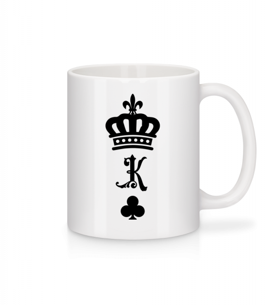 King Crown - Mug - White - Front