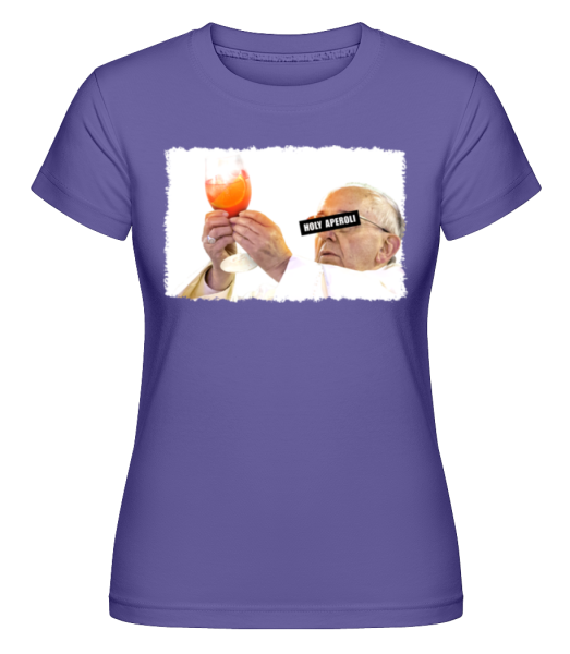 Holy Aperoli - Shirtinator Frauen T-Shirt - Lila - Vorne
