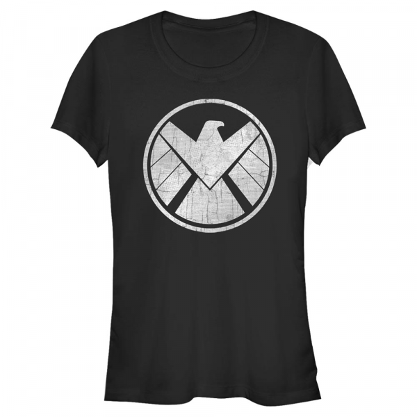 Marvel - S.H.I.E.L.D. Crusty Shield - Women's T-Shirt - Black - Front