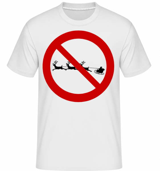 Anti Christmas - Shirtinator Männer T-Shirt - Weiß - Vorn