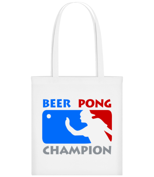 Beer Pong Champion - Tote Bag - White - Front