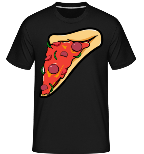 Pizza Part -  Shirtinator Men's T-Shirt - Black - Front
