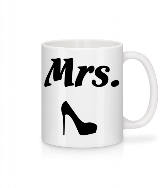 Mrs. Wedding - Tasse - Weiß - Vorn