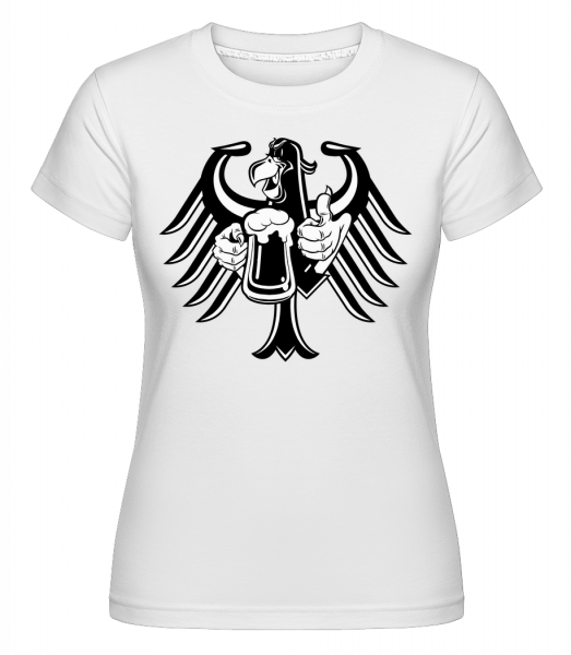 Bavarian Beer - Shirtinator Frauen T-Shirt - Weiß - Vorn