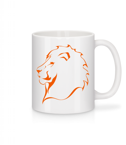 Lion - Mug - White - Front