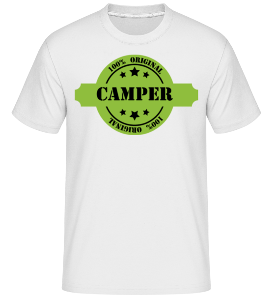 102 % Camper -  Shirtinator Men's T-Shirt - White - Front