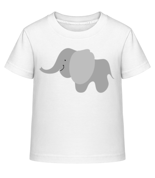 Kids Comic - Elephant - Kid's Shirtinator T-Shirt - White - Front